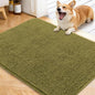 OLANLY Dog Door Mat for Muddy Paws 40x32, Super Absorbent Chenille Mud Mat | by OLANLY