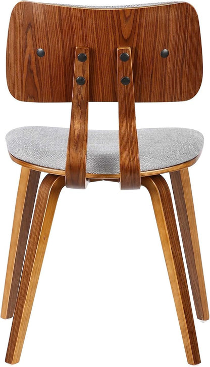 Armen Living Jaguar Mid Century Modern Dining Accent Chair - Image 8