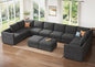 HONBAY Modular Sectional Sofa Sleeper Couch by HONBAY