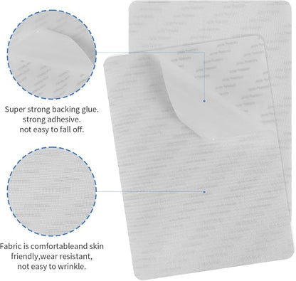 SYLVASS 8x11 Inch Fabric Repair Patches, Self-Adhesive Linen Patch - Image 3
