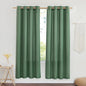 NICETOWN Thick Linen Blend Flax Window Curtains, Grommet Vertical Drapes by NICETOWN