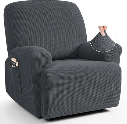TAOCOCO Oversized Recliner Chair Covers, 1 Seater Streach Recliner Covers Soft by TAOCOCO