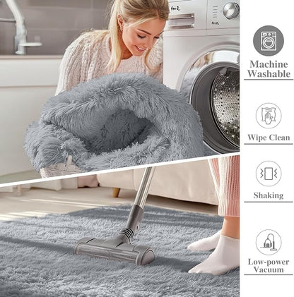OLANLY 5x7 Machine Washable Large Area Rugs - Image 2