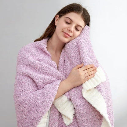 Snuggle Sac Lilac Throw Blanket - Image 3