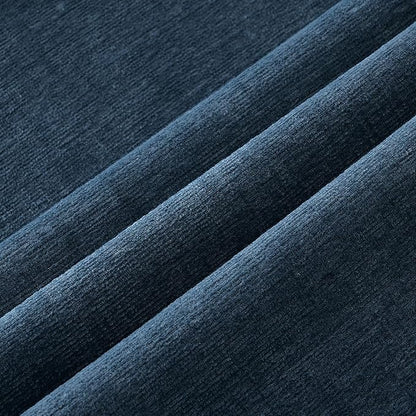 MIULEE Dark Blue Chenille Couch Throw Pillow Covers, 20x20 | Set of 2, Soft - Image 2