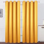 Blackout Curtains 66 x 84 inch/Yellow Curtains Set of 2 Panels/Thermal by Lemomo