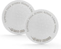 MHW-3BOMBER 53mm Espresso Puck Screen 2 Packs Metal Coffee Filter Reusable Espresso Filters for 54mm Portafilter Basket 0.8mm Thickness FG7009M-OS