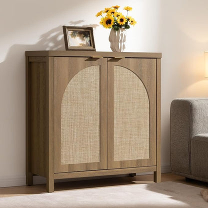 SICOTAS Rattan Sideboard Buffet Cabinet by SICOTAS