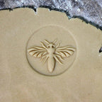 Wood Cookie Stamp, 2.5 Inch (Honeybee CS-024)