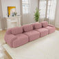Boneless Sectional Couch, No Assembly Required, 152.7” Modular Cloud Sofa by ModonChicSofasCouches