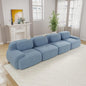 Boneless Sectional Couch, No Assembly Required, 152.7” Modular Cloud Sofa by ModonChicSofasCouches
