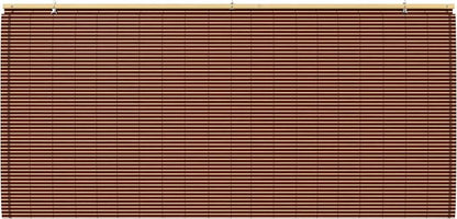 Red Lantern Bamboo Cordless Window Shade - Image 6