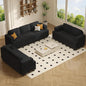 Apicizon Modern Loveseat Set of 2 & 3-Seater Sofa, Corduroy Couch 3 Piece Sofa by APICIZON