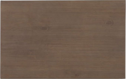 Linon Lucy Natural Wood and Linen Upholstered Corner Nook Kitchen Dining Set - Image 11