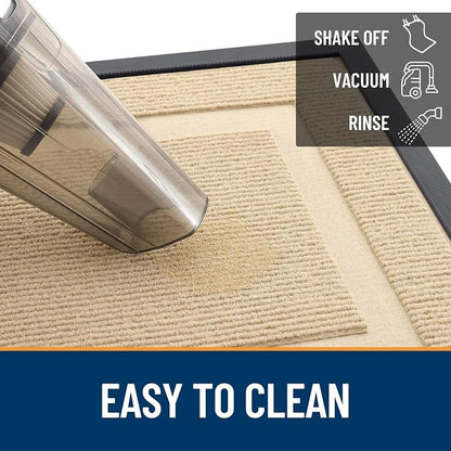 OLANLY Front Door Mat Outside 59x34, All-Season Heavy-Duty Rubber Doormat | - Image 6