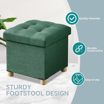 BRIAN & DANY Ottoman with Storage, Small Storage Ottoman - Image 5