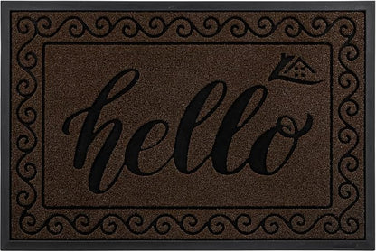 Yimobra Welcome Mats for Front Door 36x24, Heavy Duty Waterproof Outdoor Door - Image 8