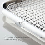Hestan Provisions OvenBond – 4-Piece Tri-ply Sheet Pan & Stainless Steel Cooling Rack Set
