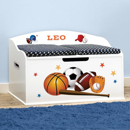 DIBSIES Personalized Creative Wonders Toy Box, 30 x 19.25 x 18 inches, by DIBSIES