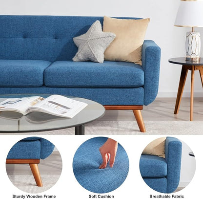 Kingfun 65" W Loveseat Sofa - Image 6