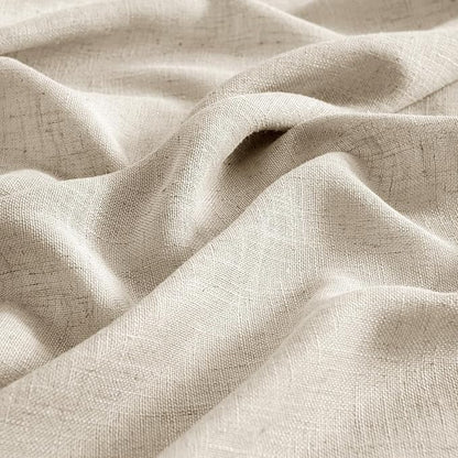 MIULEE Beige Linen Curtains 52x96 Inch 2 Panels - Image 4