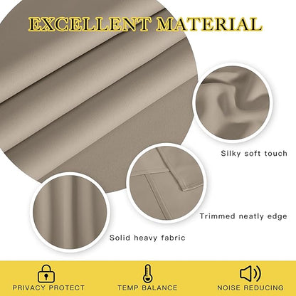 NICETOWN Patio Blackout Curtain Panels - Image 2