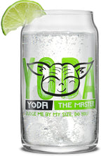 JoyJolt Star Wars Now Playing Collection Tumblers, 16.9oz Classic Can Shape Glass Tumbler Set of 4 w/Glass Straws