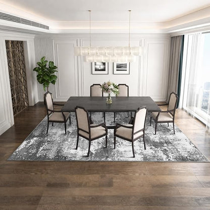 Washable Rug 9x12 Area Rugs for Living Room Bedroom Carpet, Dining Room Table - Image 2