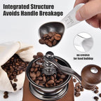 18/8 Stainless Steel Coffee Scoop, Doosu Heavy Duty Metal Tablespoon Measuring Spoon for Ground Coffee Tea Powder (1 tbsp/15 ml)