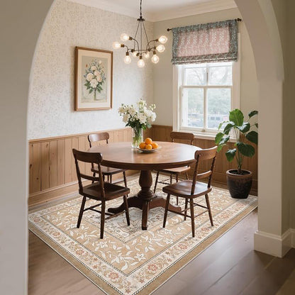 GarveeHome Provence 9x12 Area Rug - Image 3