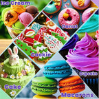 Food Coloring Liquid- 18 Vibrant Colors Food Dye Colorantes Para Reposteria, Highly Concentrated Cake Decorating Food Coloring for Icing, Cake, Baking, Frosting, Easter Egg, Macaron, Slime - 6ml