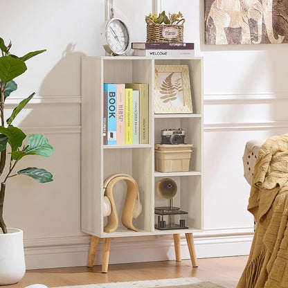 LEYAOYAO 5 Cube Bookshelf 3-Tier Bookcase - Image 6