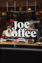 Joe Coffee Company - Nightcap Decaffeinated Whole Bean Specialty Coffee, 12 oz Bag | NYC Roaster, Rainforest Alliance Certified, Kosher, Climate-Friendly