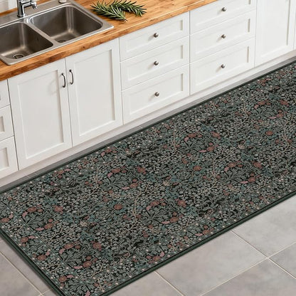 Washable 2' x 6' Runners for Hallways, Non Slip Long Floor Runner for Kitchen - Image 3