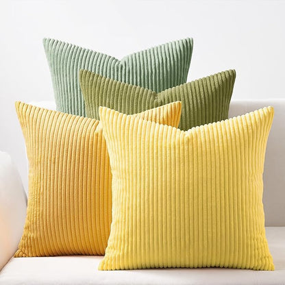 Topfinel 22x22 Decorative Large Throw Pillows Covers Set of 4, Couch Sofa - Image 8