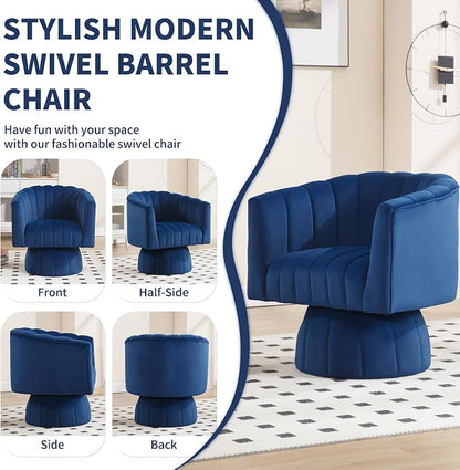 Swivel Accent Barrel Chair - Image 6