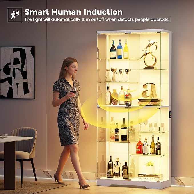 HNEBC Display Cabinet with Glass Doors - Image 4