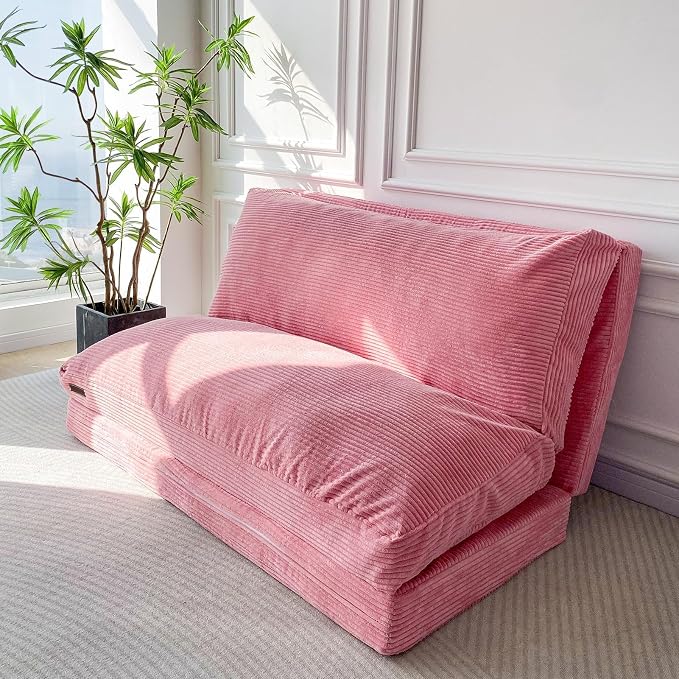 MAXYOYO Folding Sofa Bed, Floor Sofa Convertible Sleeper Chair by MAXYOYO