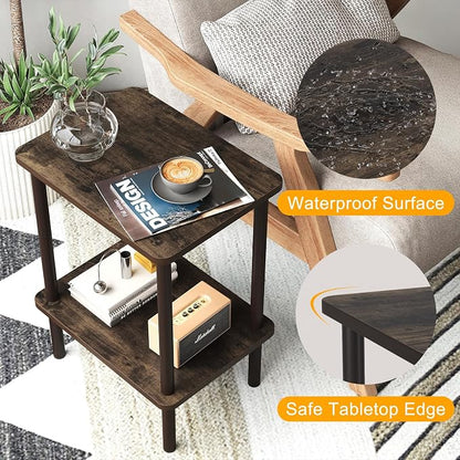 Apicizon 2 Tier End Table, Small Side Table - Image 6