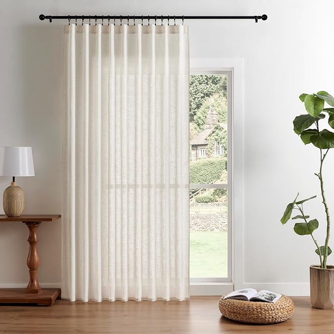 Joydeco Light Filtering Curtains 90 Inch Length by JOYDECO