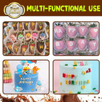 Number Chocolate Silicone Mould for DIY Candies or Fondant - 4 Pack…