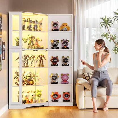 PAKASEPT Corner Display Curio Cabinet - Image 9