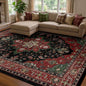 RELEANY Washable Area Rug, Water Repellent, Pet Friendly, Vintage Floral Boho by RELEANY