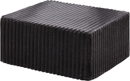 Hobestluk Rectangle Ottoman Memory Foam Footrest - Image 9