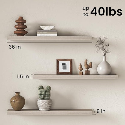 Fun Memories 36Inch Floating Shelves - Image 3