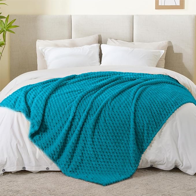 BEDELITE Jewel Blue Twin Blanket - Image 7