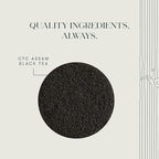 Luxmi Estates - Blue Hills - Organic CTC Assam Black Tea - Loose Leaf - 100g (50 Cups) | Jodhpur Blend - Rajasthan's Favorite Chai | Strong Cup of Original Indian Chai Tea - No Spices