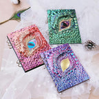 Note Book Cover Resin Molds, 2 Style A5 Note Book Cover, Resin Notebook Molds, Epoxy Resin Molds Silicone Casting with Book Rings for Notebook Epoxy Resin DIY