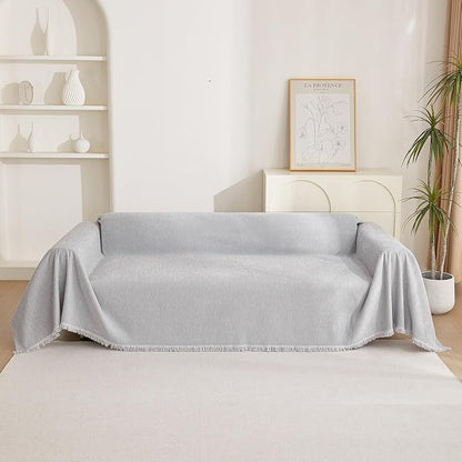MYSKY HOME Sofa Cover for Dogs Washable for Loveseat, Boho Couch Cover Cover - Image 9