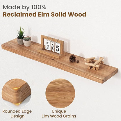 Floating Shelves for Wall, Round Edge Wall Shelves - Image 3